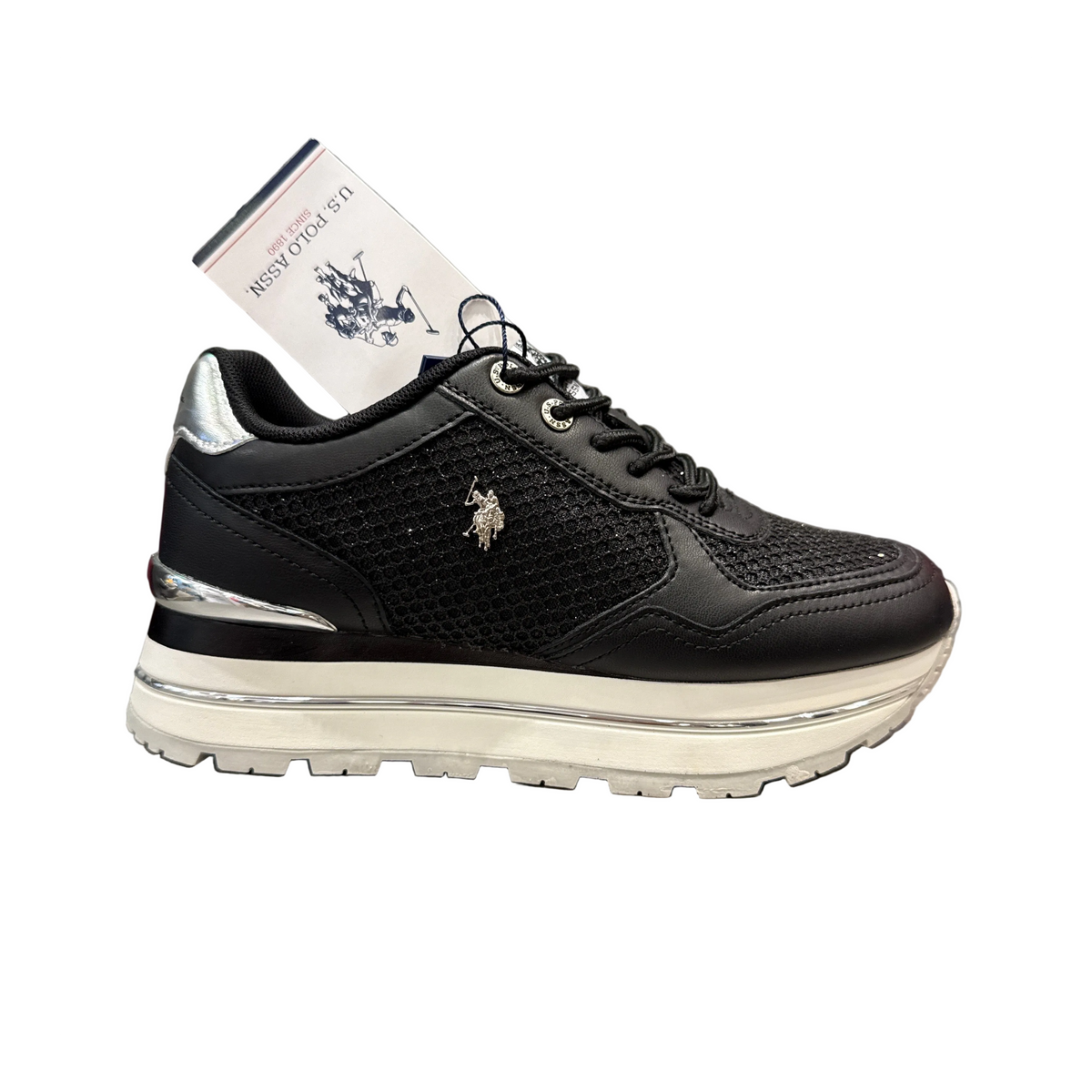 US POLO RYTA BLACK DONNA