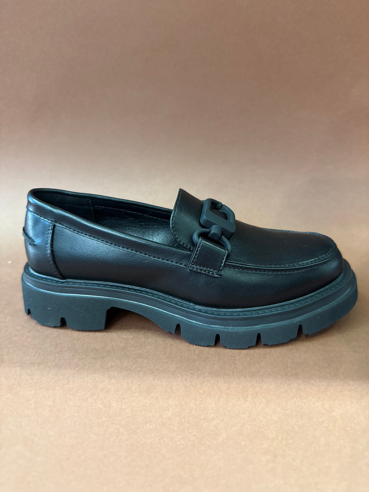 GOLD & GOLD MOCASSINO CATENA NERO DONNA