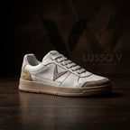 V2 SNEAKERS UOMO SNKVBICOLBI BEIGE+BIANCO