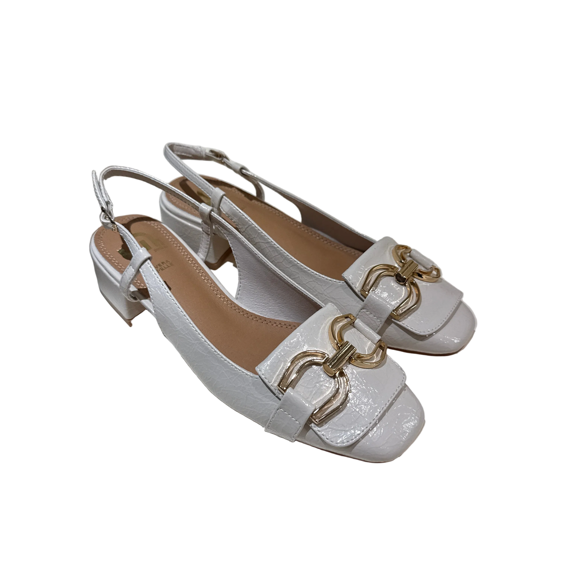 GOLD & GOLD CHANEL FIBBIA BEIGE T.30