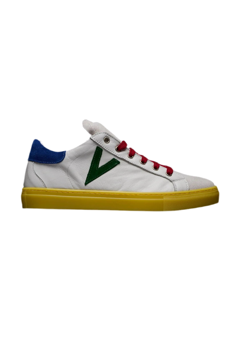 Sneakers V2 uomo bianco raimbow multi