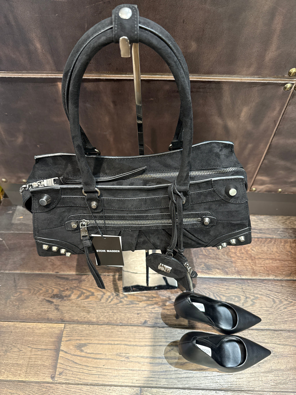 STEVE MADDEN BORSA BRAVYN  BLACK DONNA