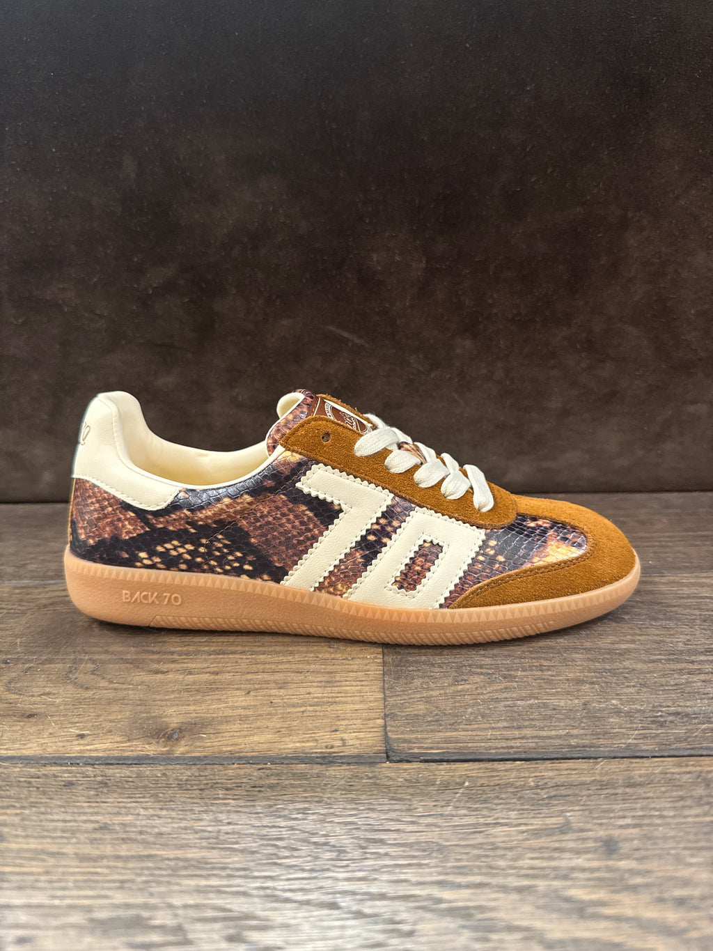 BACK 70 108005-000240 snake cuoio/butter 70  DONNA
