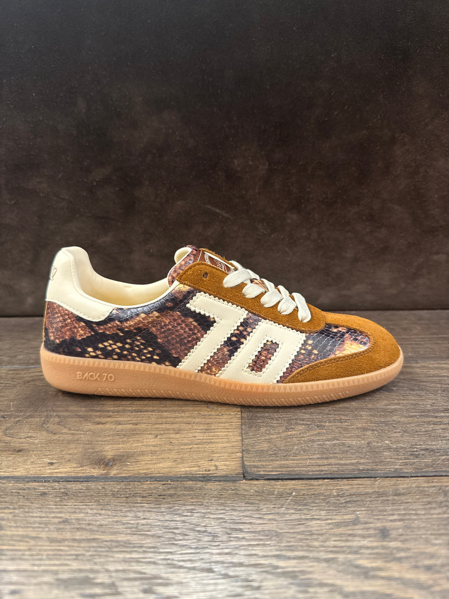 BACK 70 108005-000240 snake cuoio/butter 70  DONNA