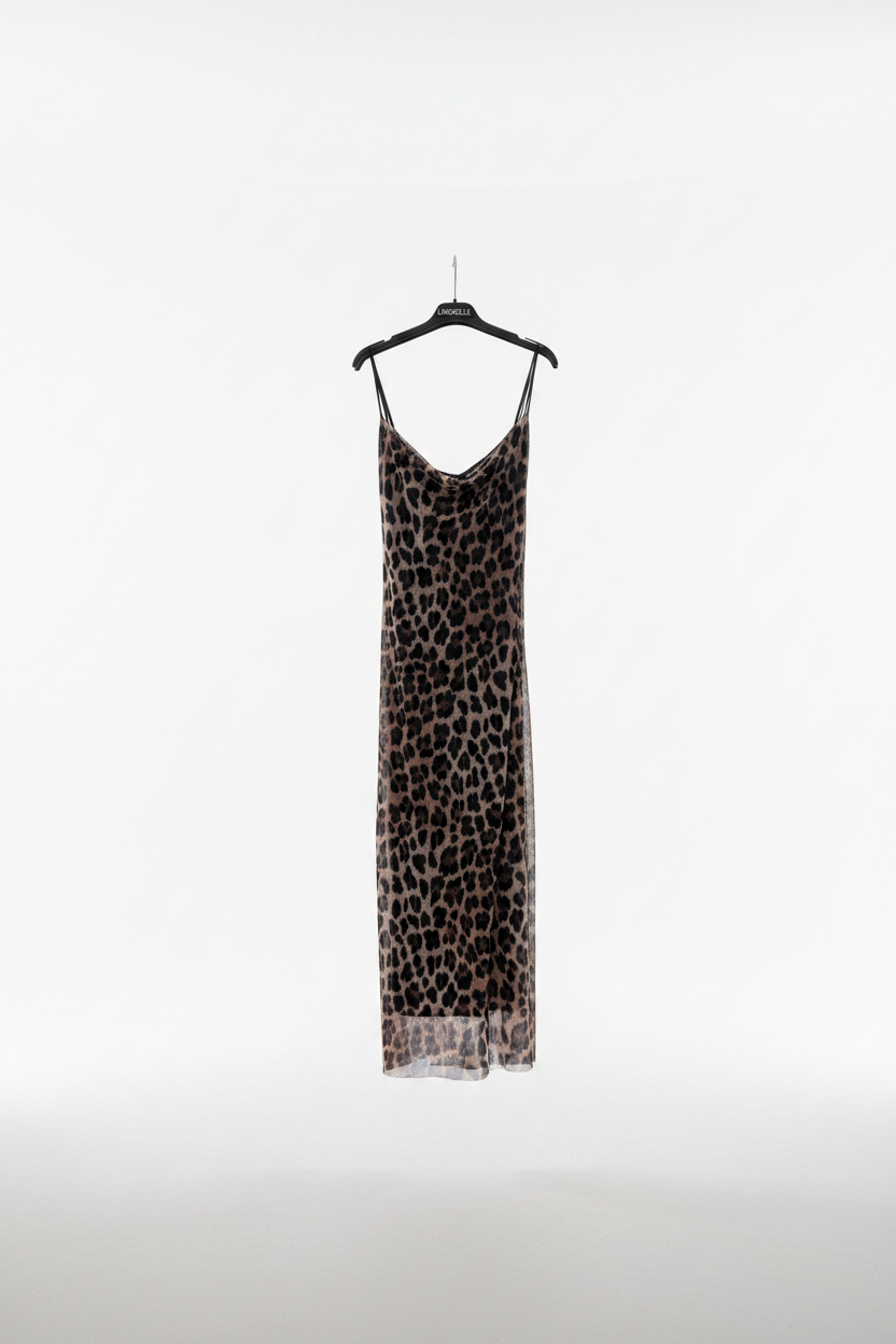 ABITO VOILE' ANIMALIER LINEAELLE