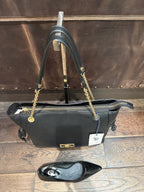 US POLO BORSA JONES CHIC DOUBLE HANDLE BLACK