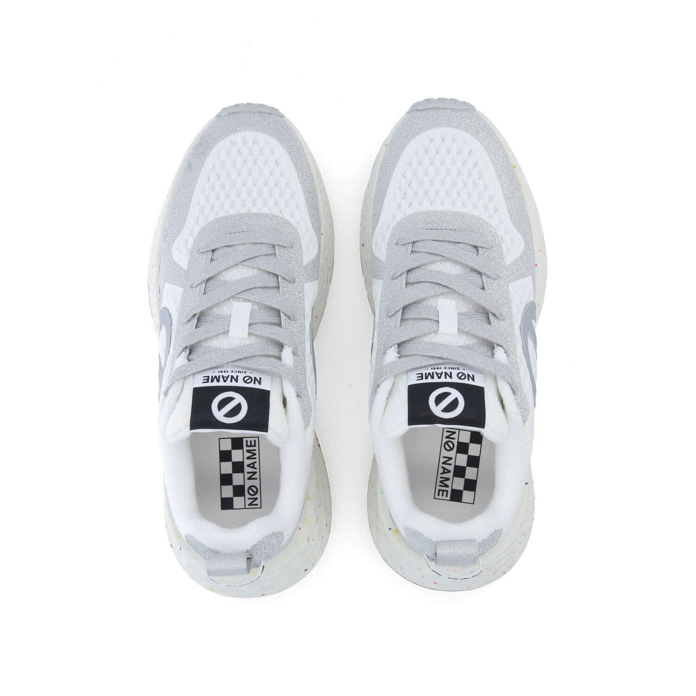 NO NAME SNEAKERS CARTER FLY PROTECT WHITE/SILVER