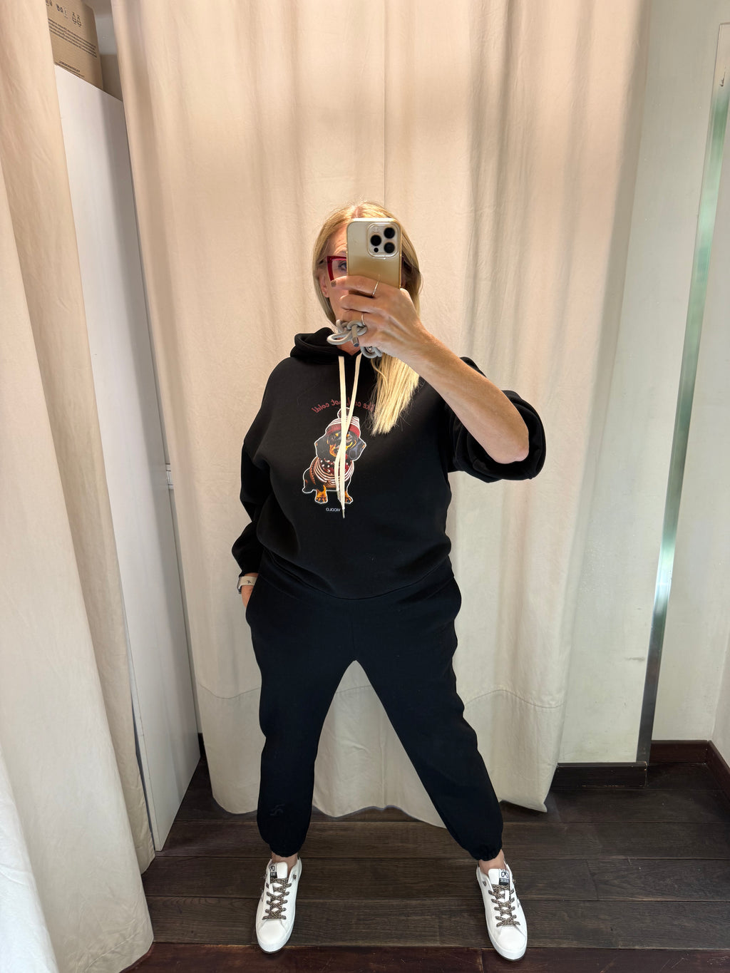 Pantalone tuta Vicolo nero donna