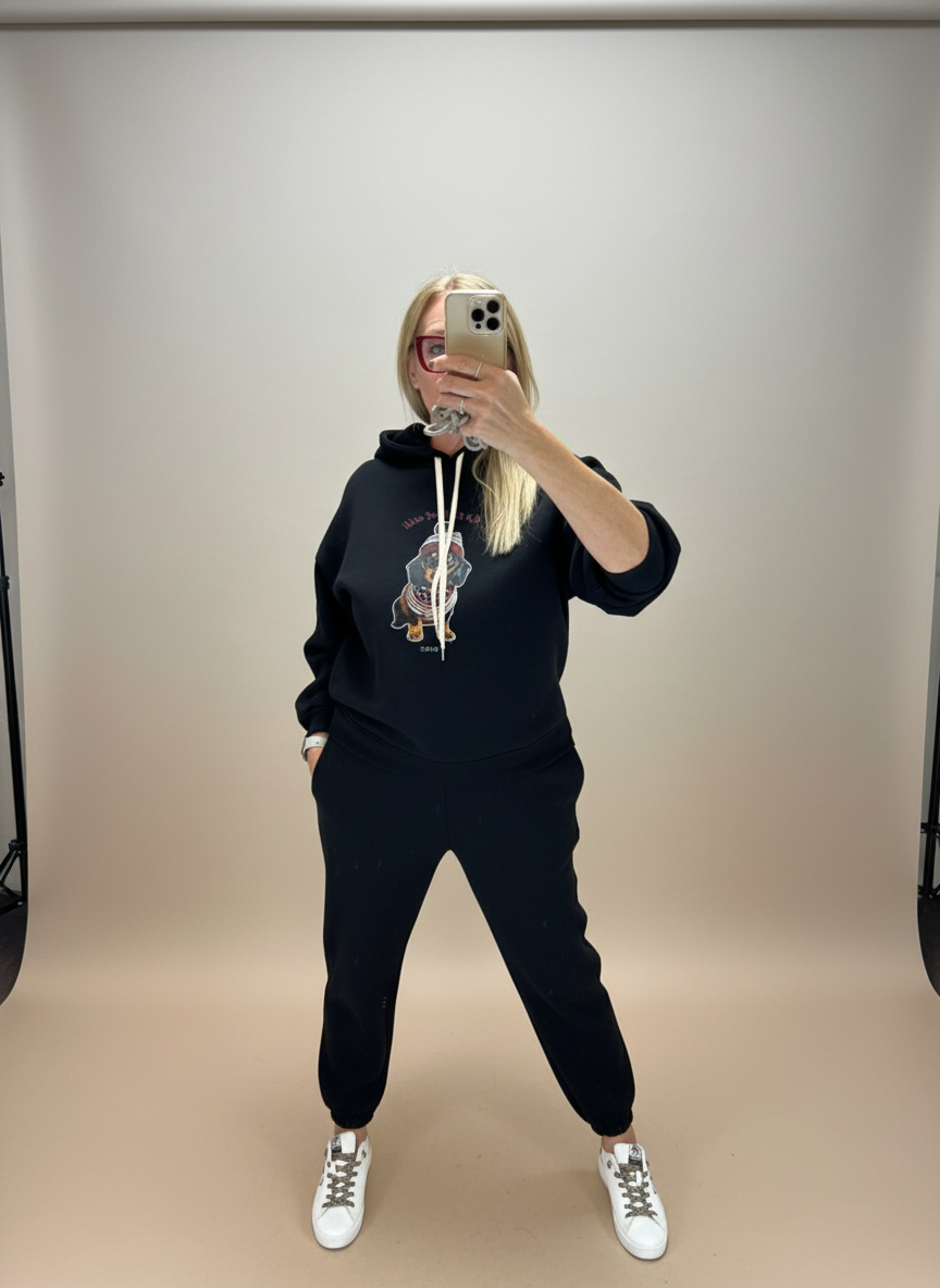 Pantalone tuta Vicolo nero donna