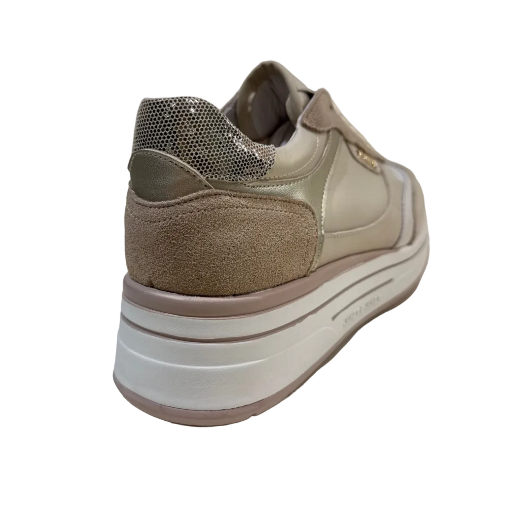 JANET & JANET SNEAKERS CREMA/BEIGE J-591 DONNA