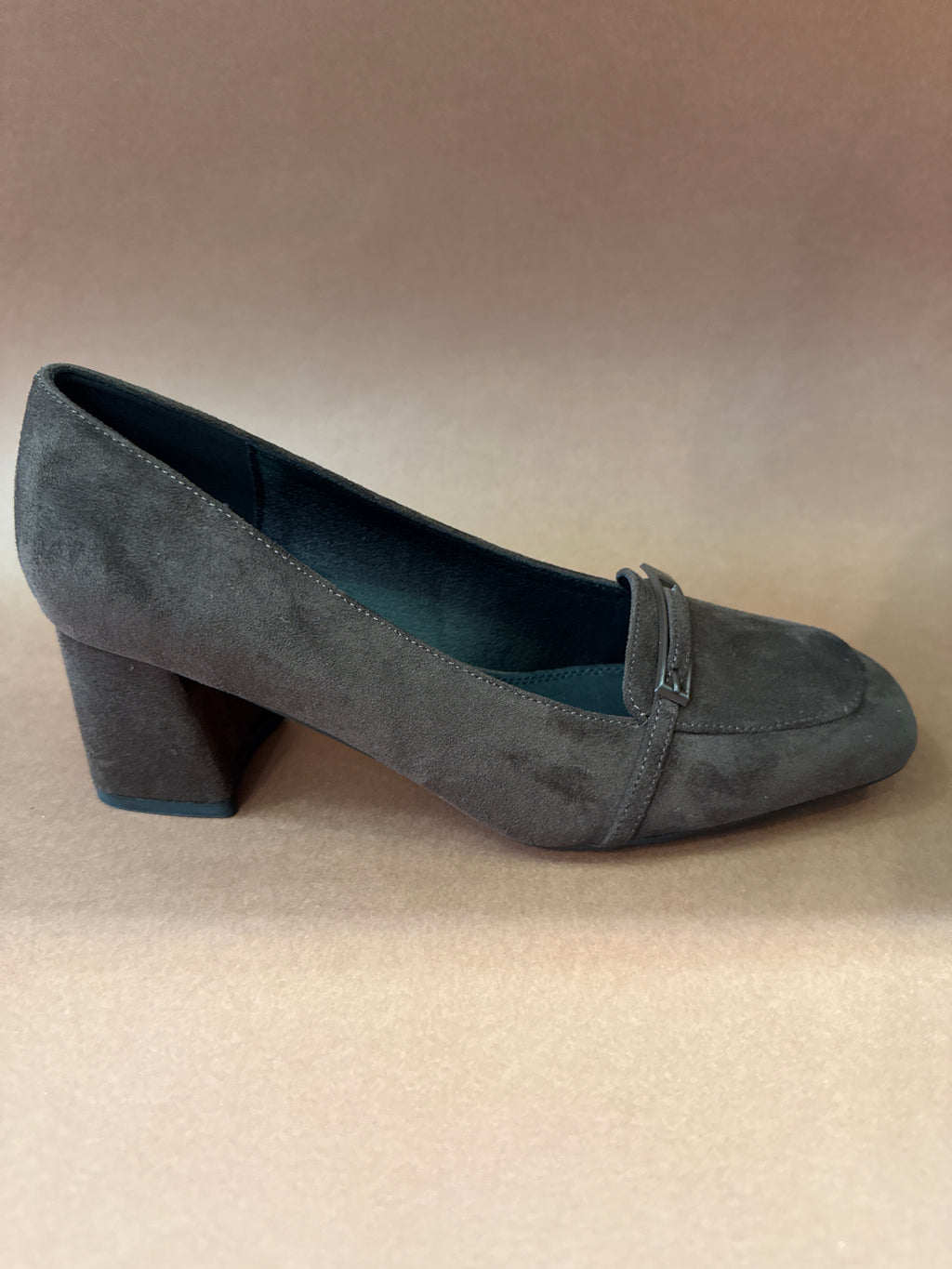 GOLD & GOLD MOCASSINO TACCO 60 CAMOSCIO T.MORO DONNA