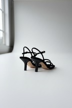 JANET & JANET SANDALO LACCINI J-780  BLACK