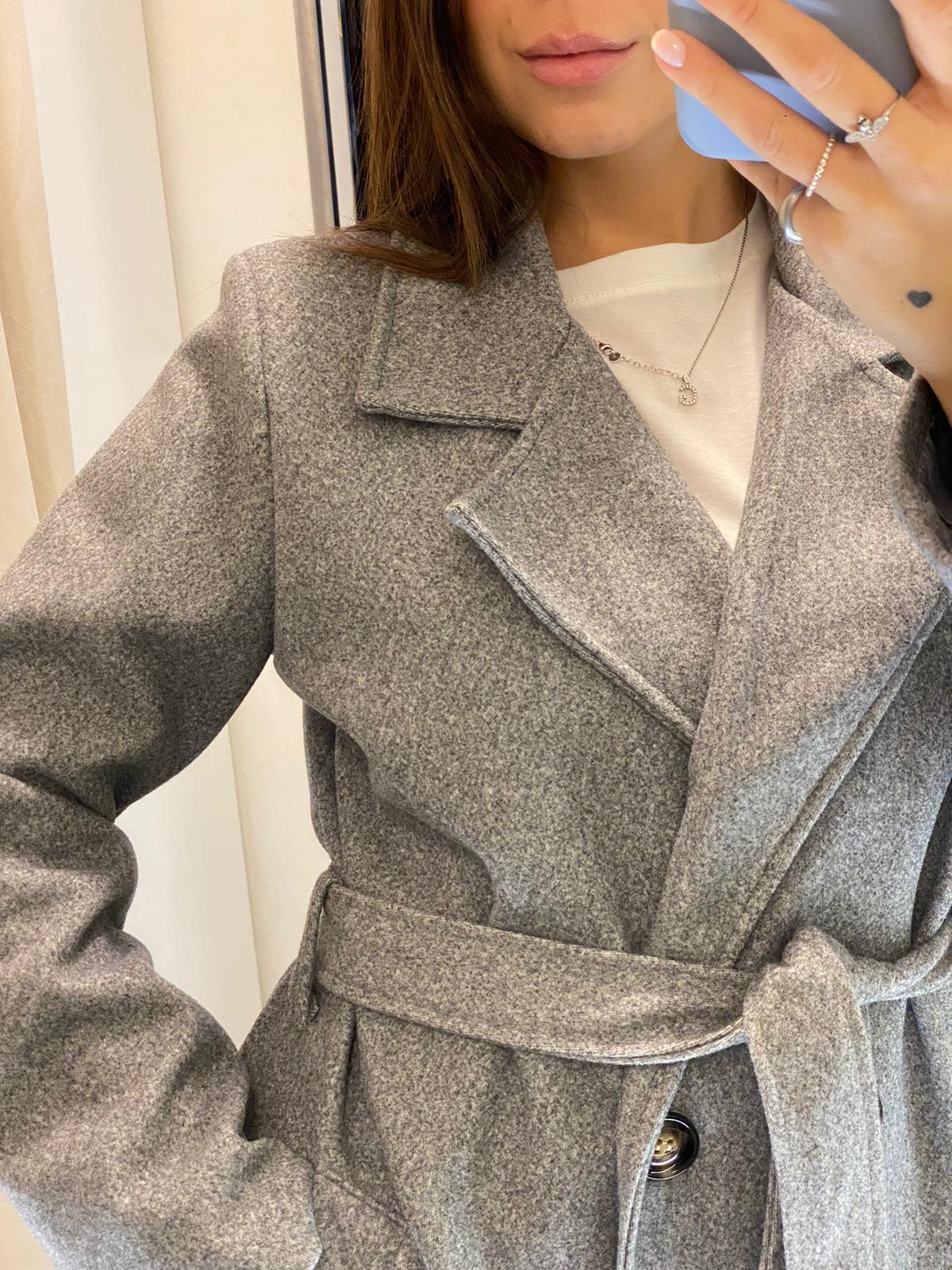 Cappotto grigio Autry