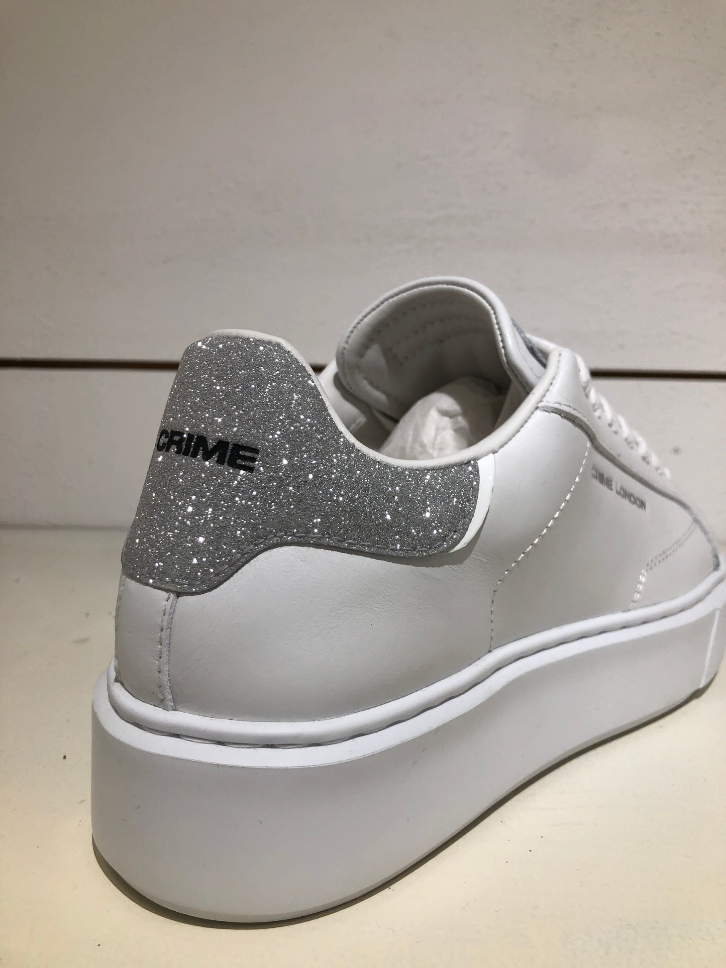 Sneakers Donna - NEW EXTRALIGHT TOP GLITTER ARG. - Crime London