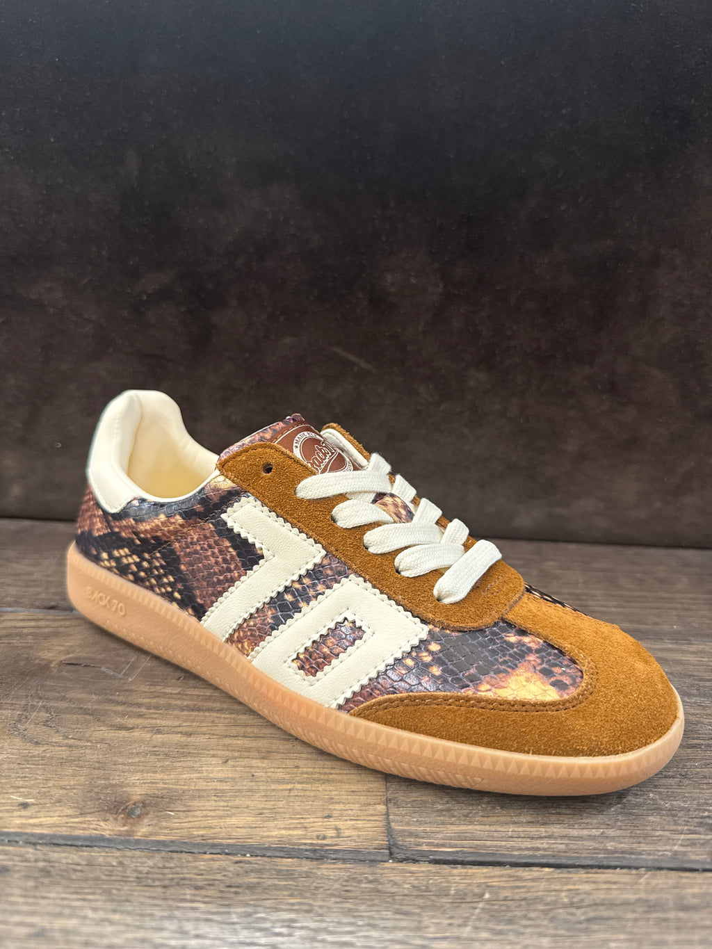 BACK 70 108005-000240 snake cuoio/butter 70  DONNA