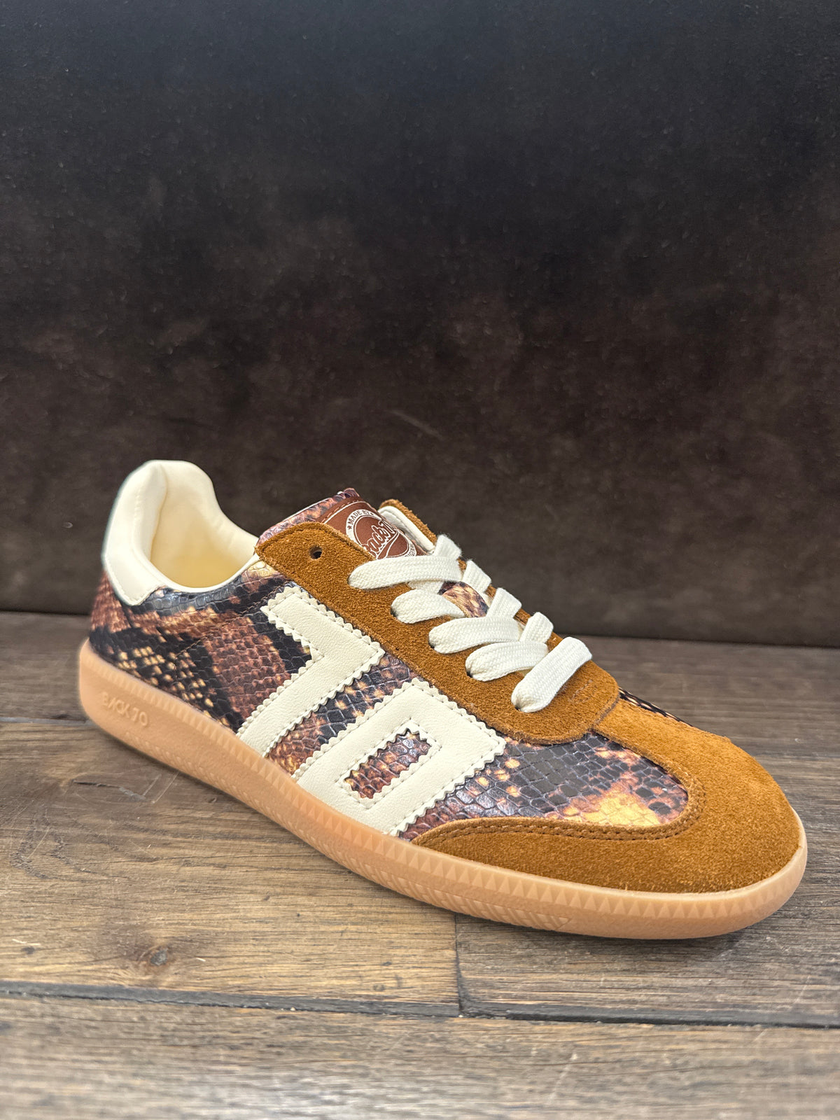 BACK 70 108005-000240 snake cuoio/butter 70  DONNA