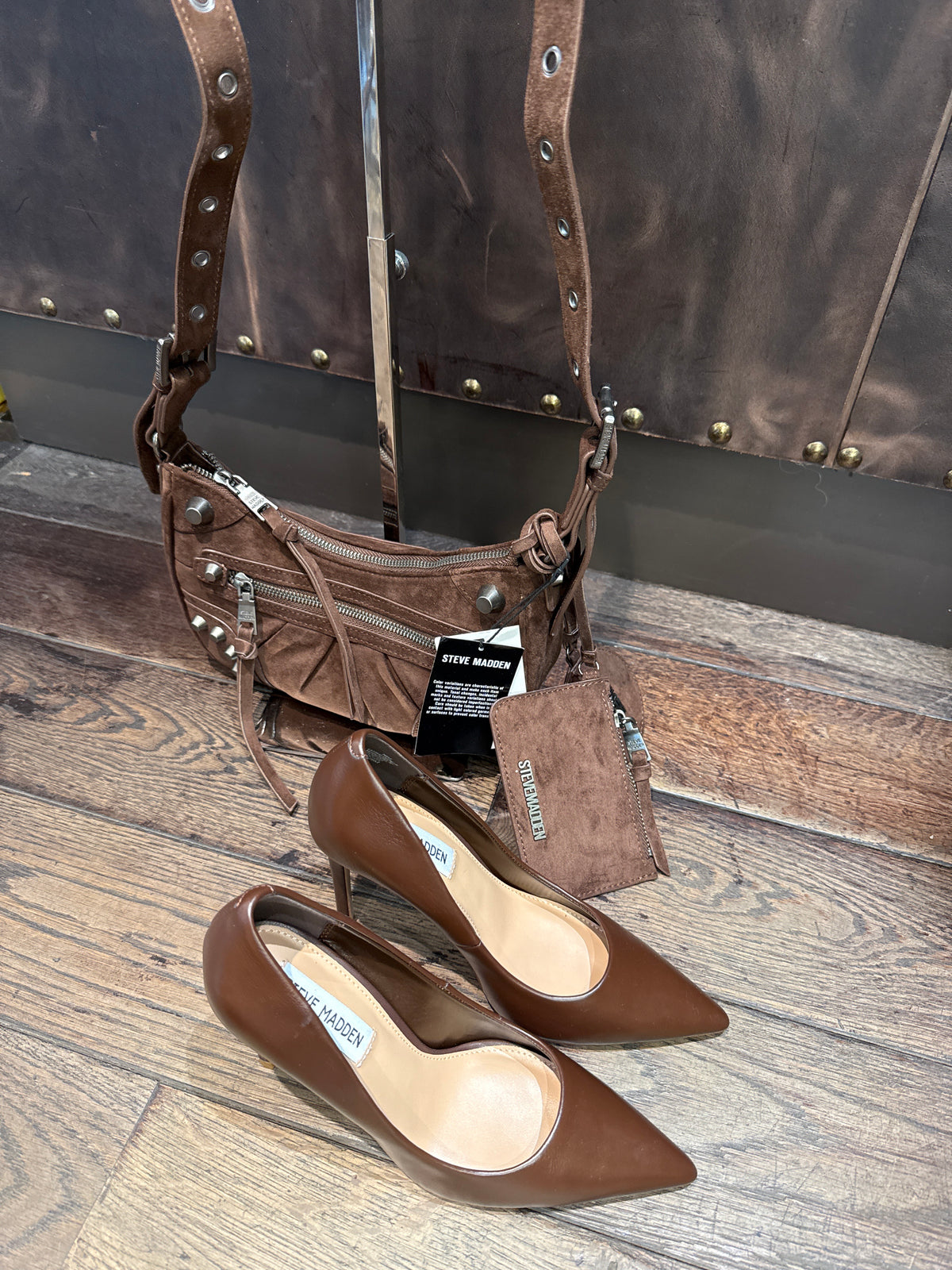 STEVE MADDEN BORSA MINI BGLOWINS  CIOCCOLATA DONNA