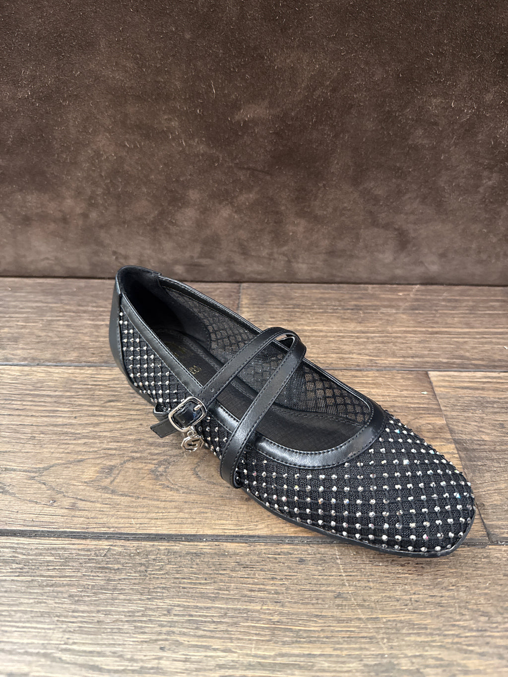 GOLD & GOLD BALLERINE RETE STRASS BLACK DONNA
