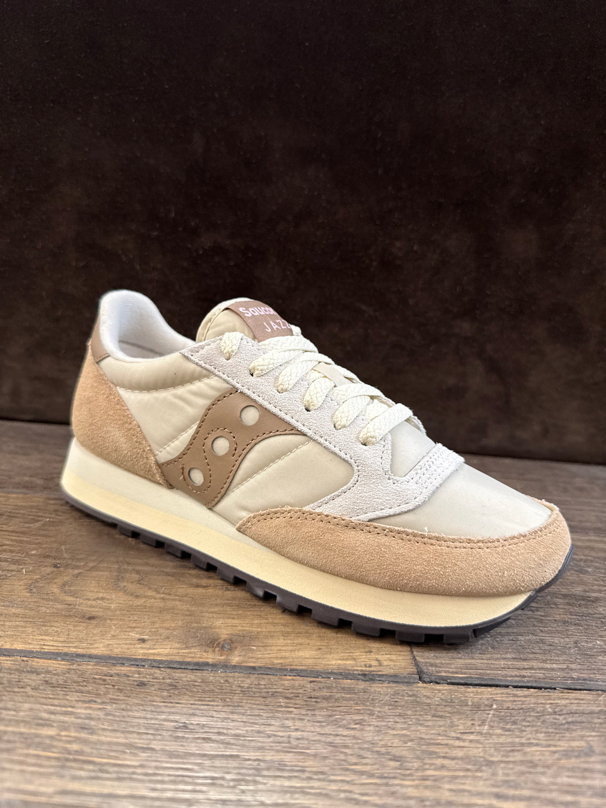 SAUCONY JAZZ ORIGINAL EGGSHELL7SADDLE CREME DONNA