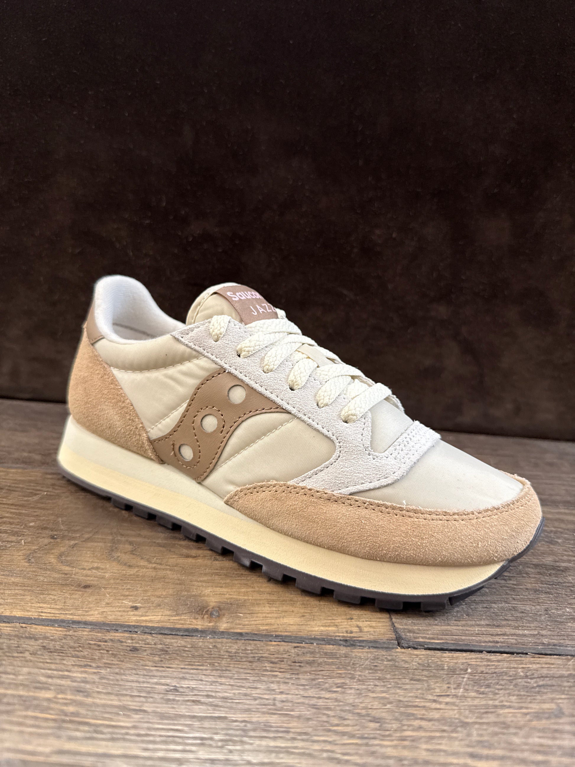 SAUCONY JAZZ ORIGINAL EGGSHELL7SADDLE CREME DONNA