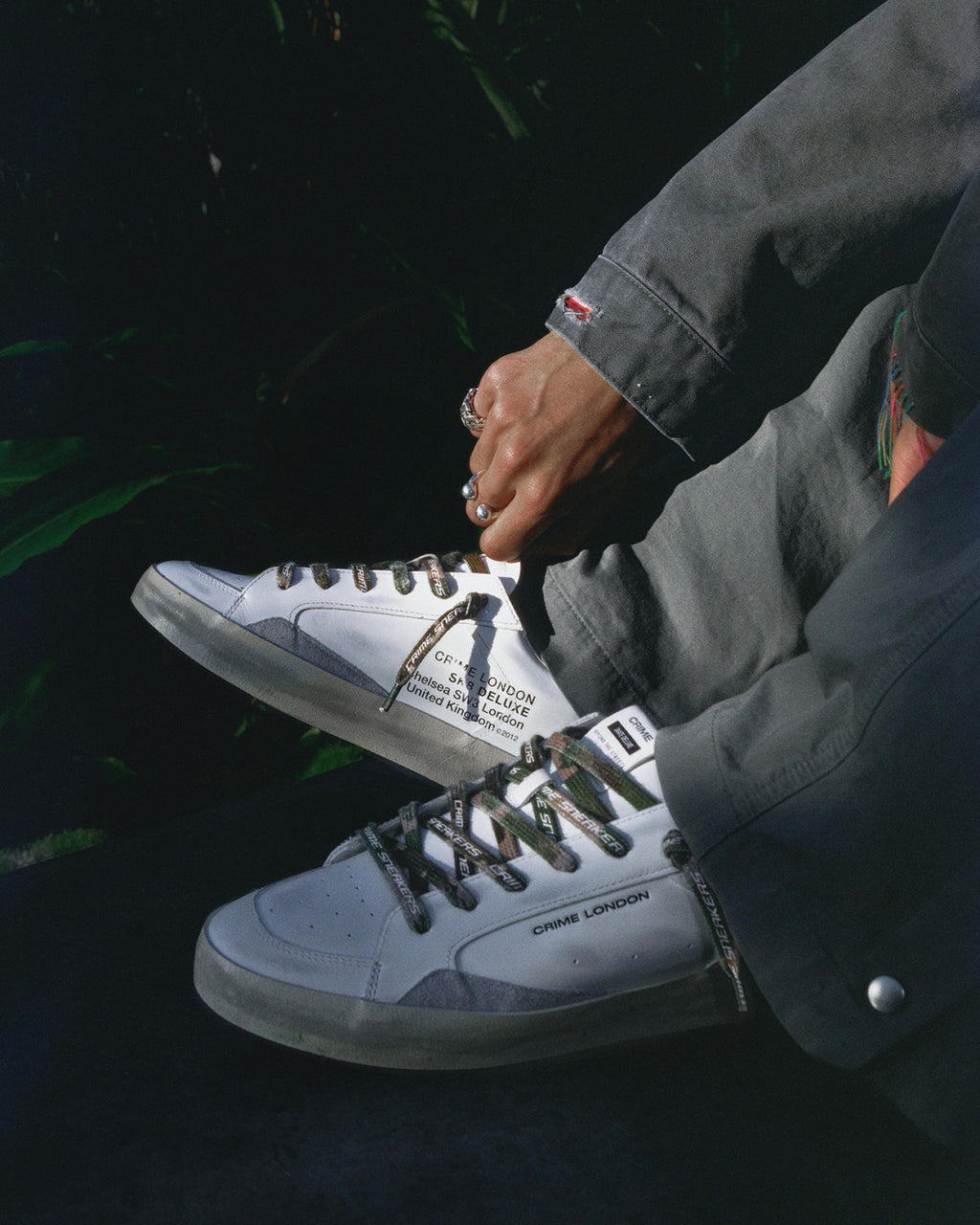 SK8 DELUXE URBAN CAMO CRIME SNEAKER UOMO