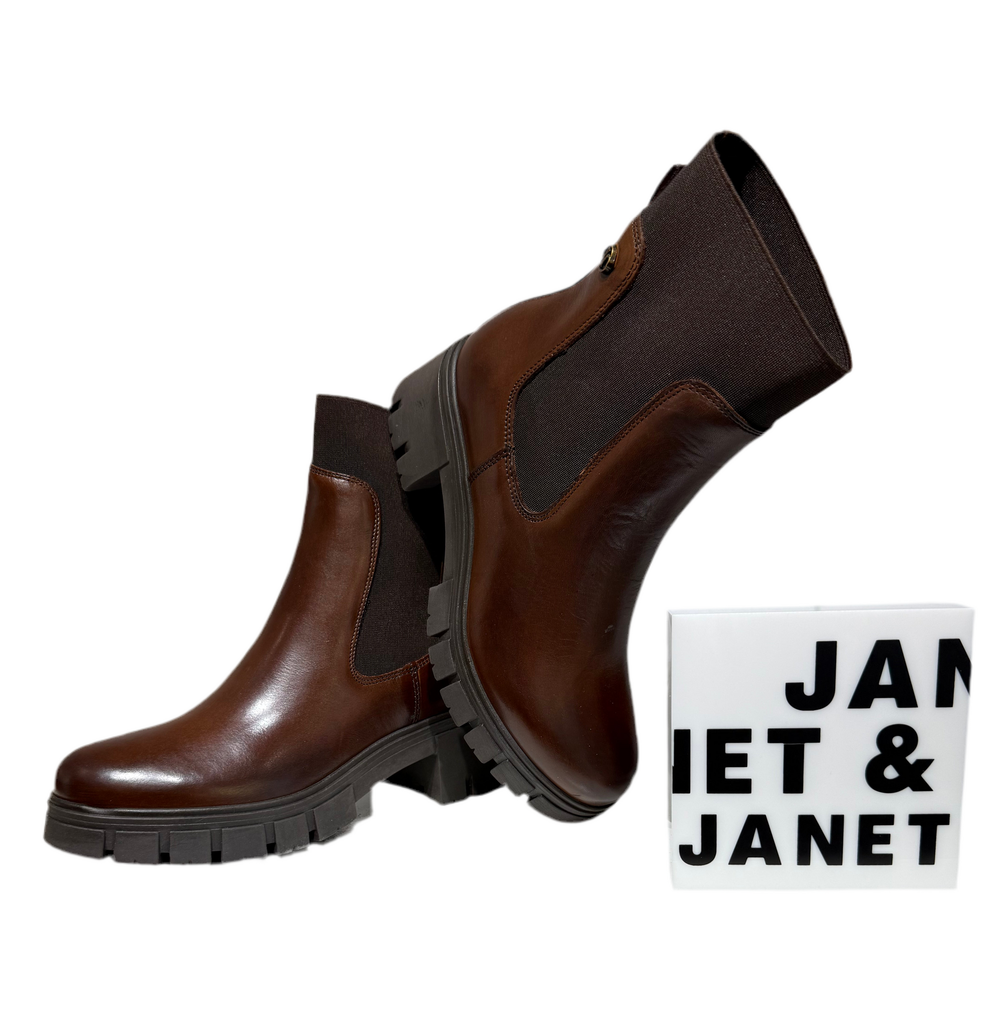 Stivaletto donna Janet & Janet j-532 brown