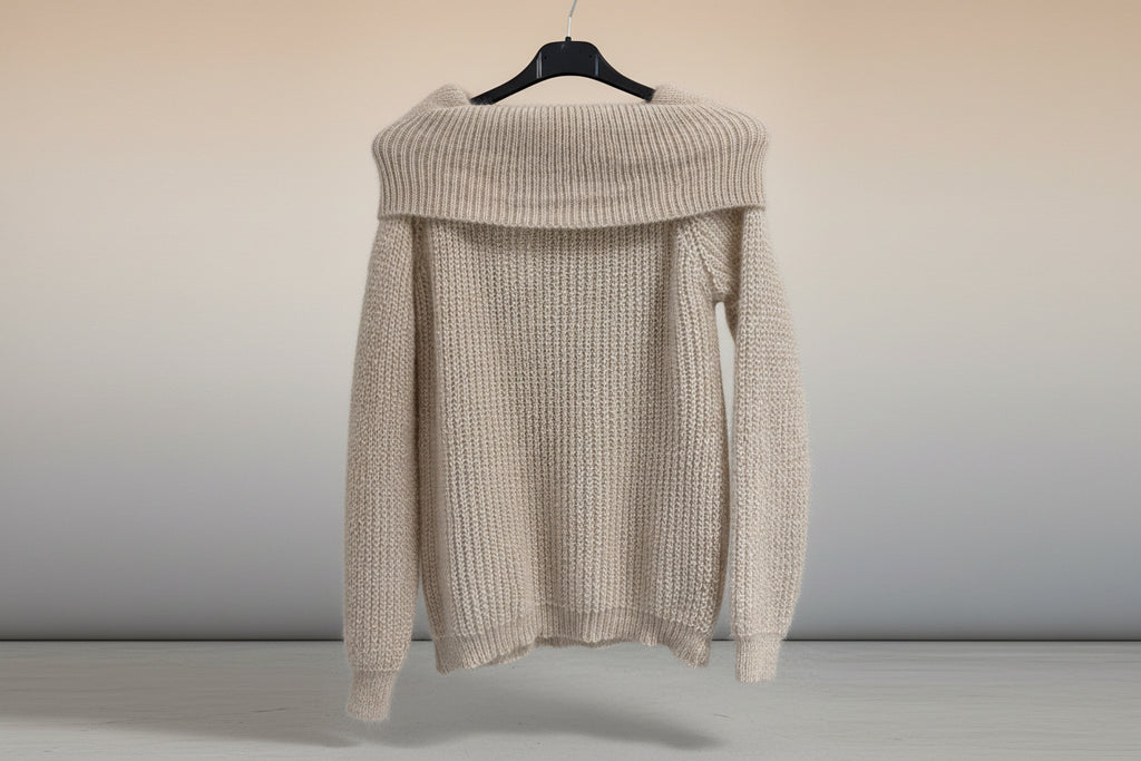 maglia  shiffer ecru lineaelle