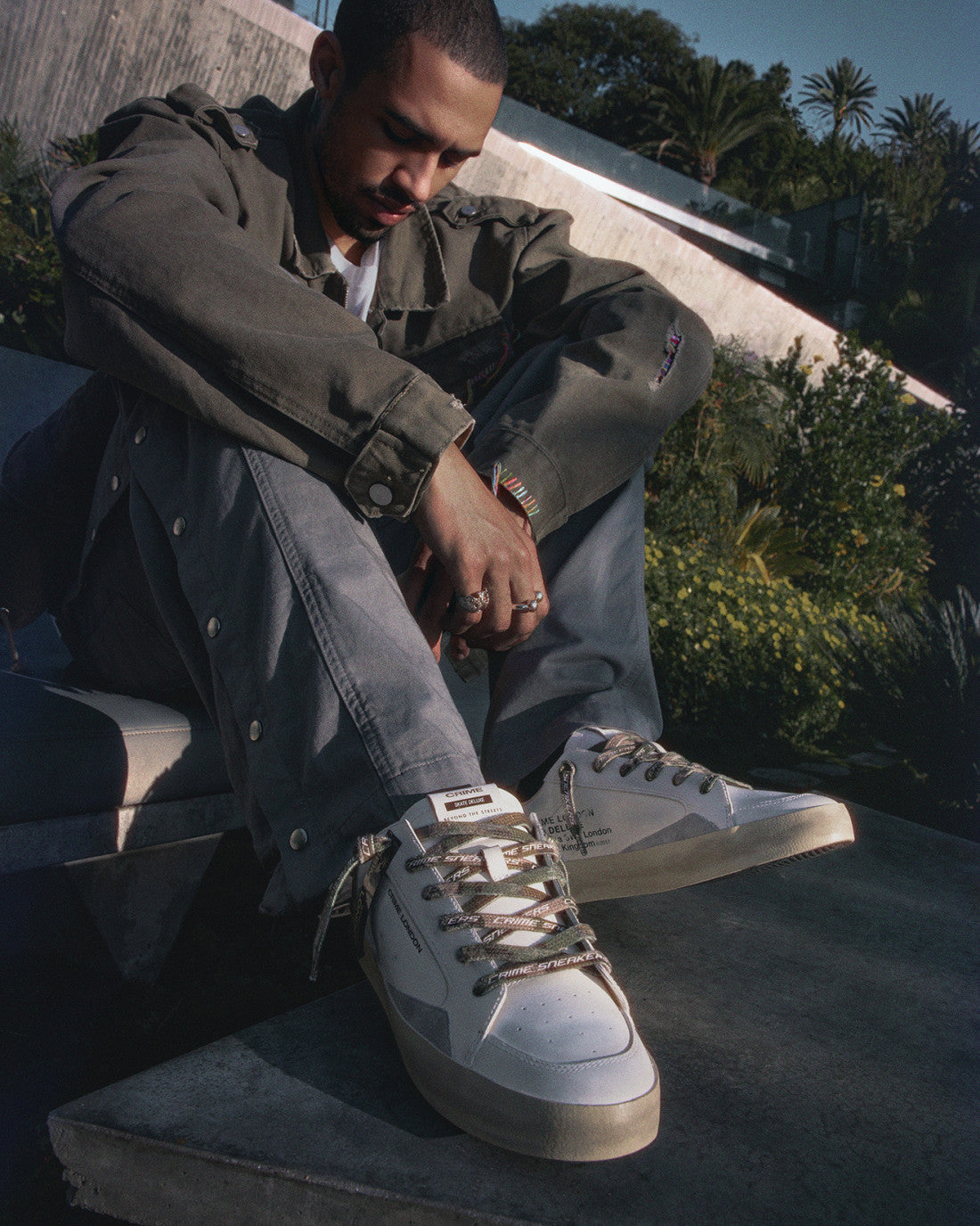 SK8 DELUXE URBAN CAMO CRIME SNEAKER UOMO