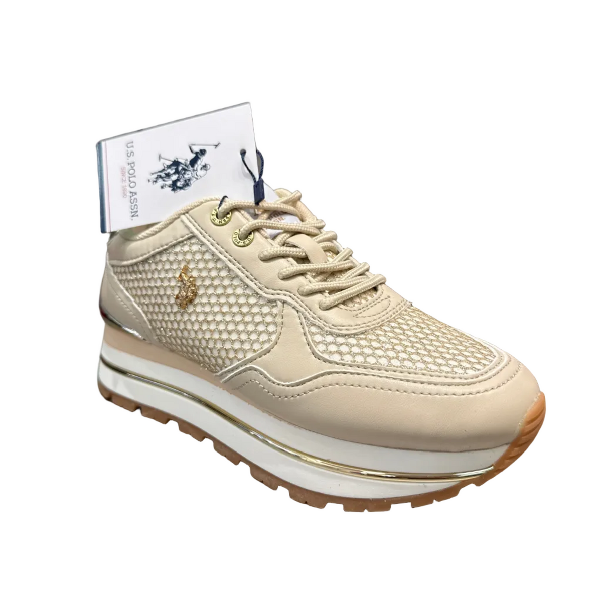 US POLO RYTA  Gold DONNA