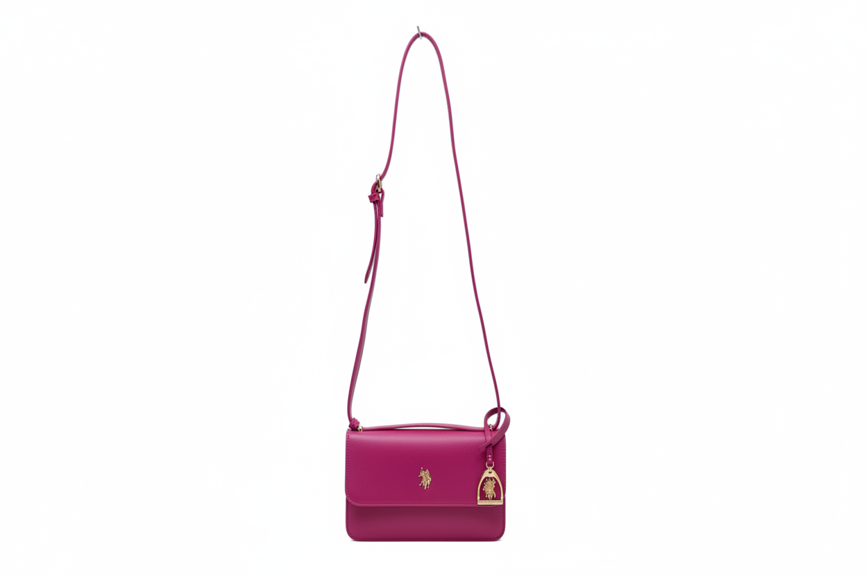 US POLO BORSA JONES FLAP fuxia