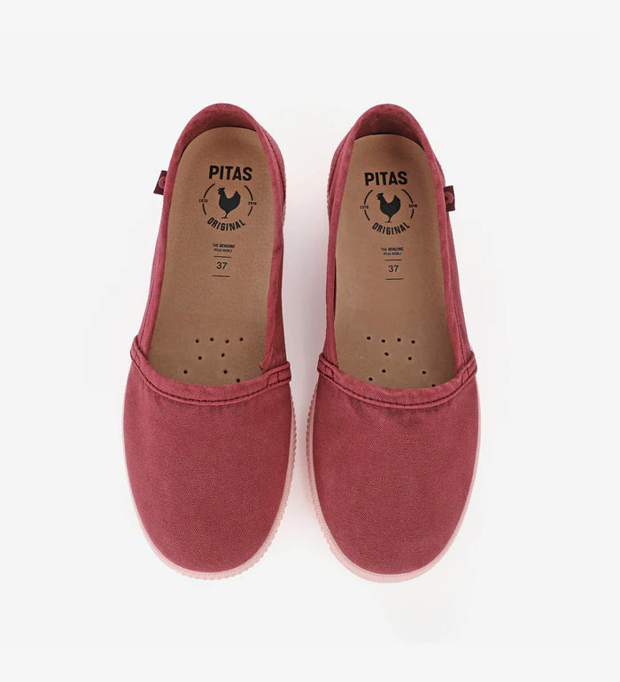 Sneakers Pitas donna camping burdeos