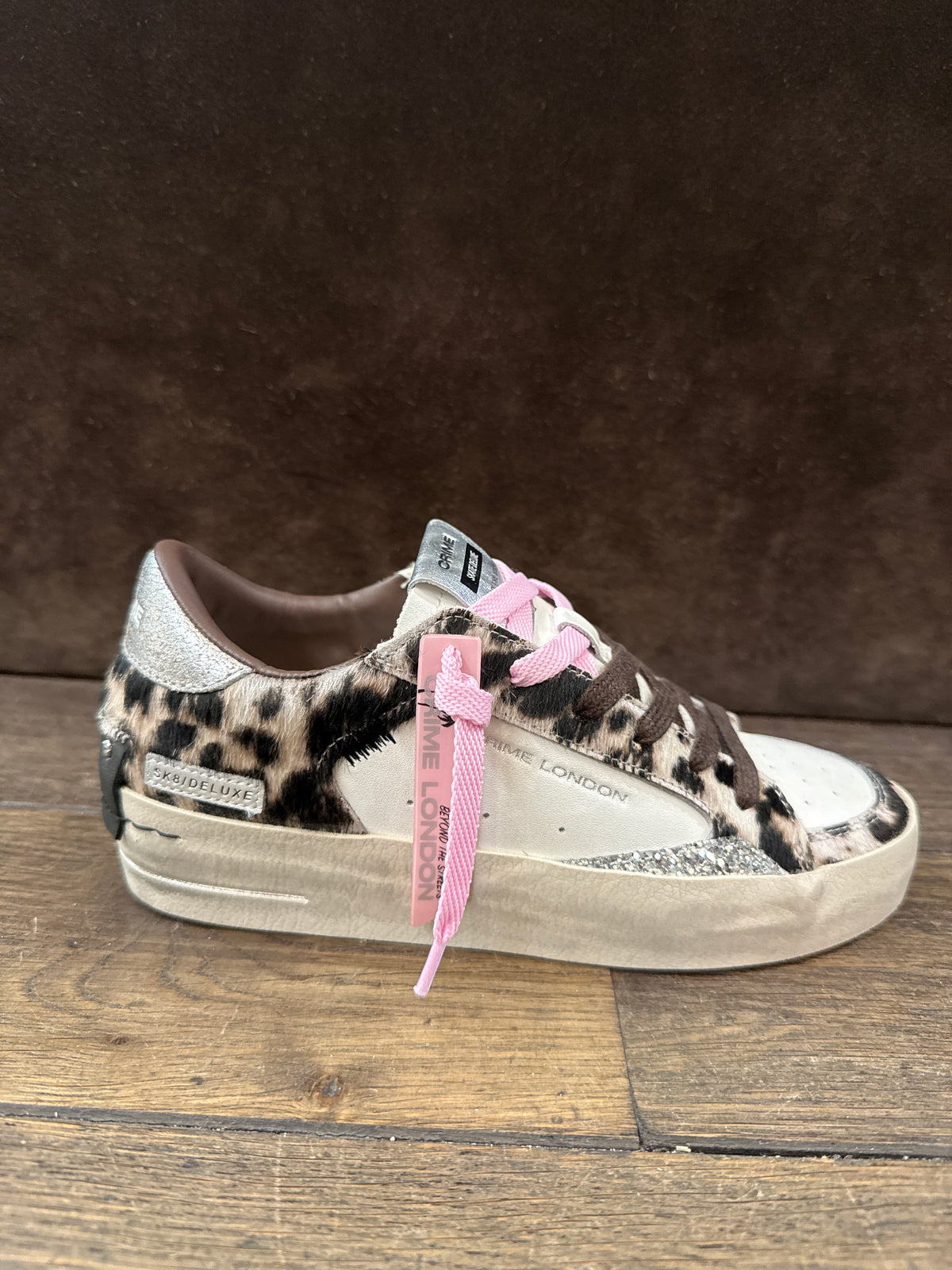 CRIME LONDON  SK8 WEDGE BAMBI DONNA