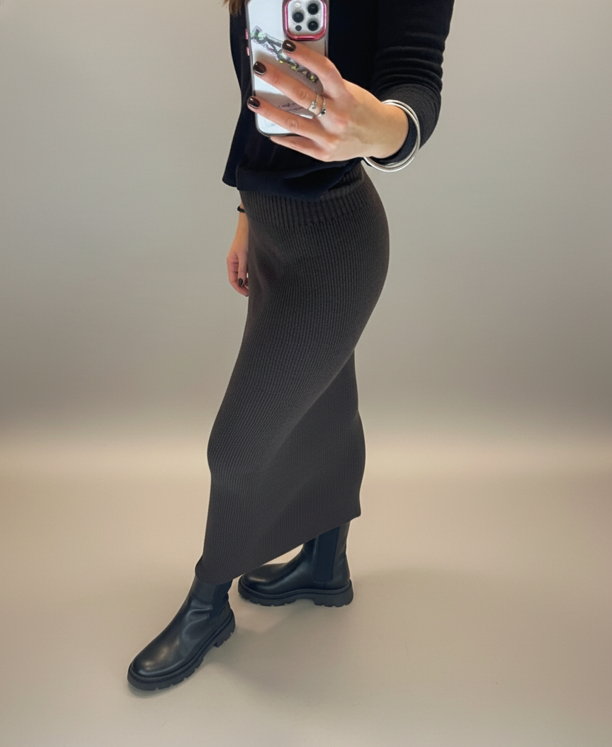 Gonna lunga costina t.moro LineaElle