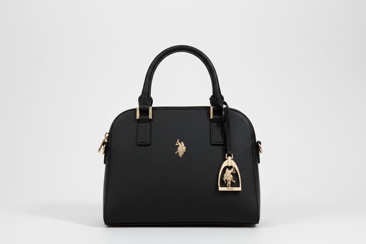 US POLO BORSA MINI BOWLING black