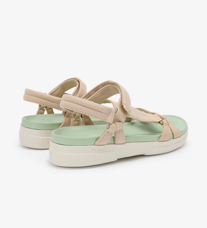 SANDALO CLAIRE BEIGE PITAS