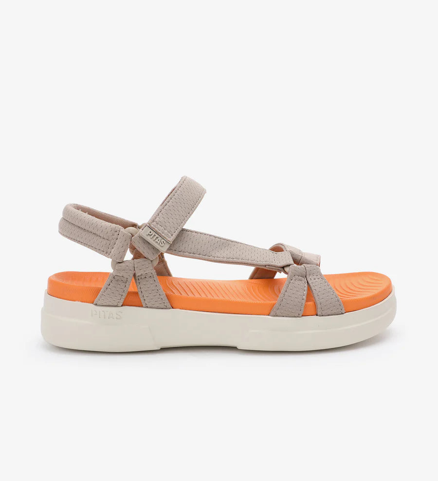 SANDALO CLAIRE TAUPE PITAS