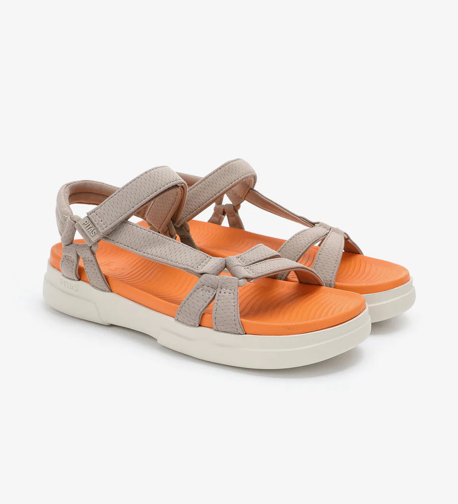 SANDALO CLAIRE TAUPE PITAS