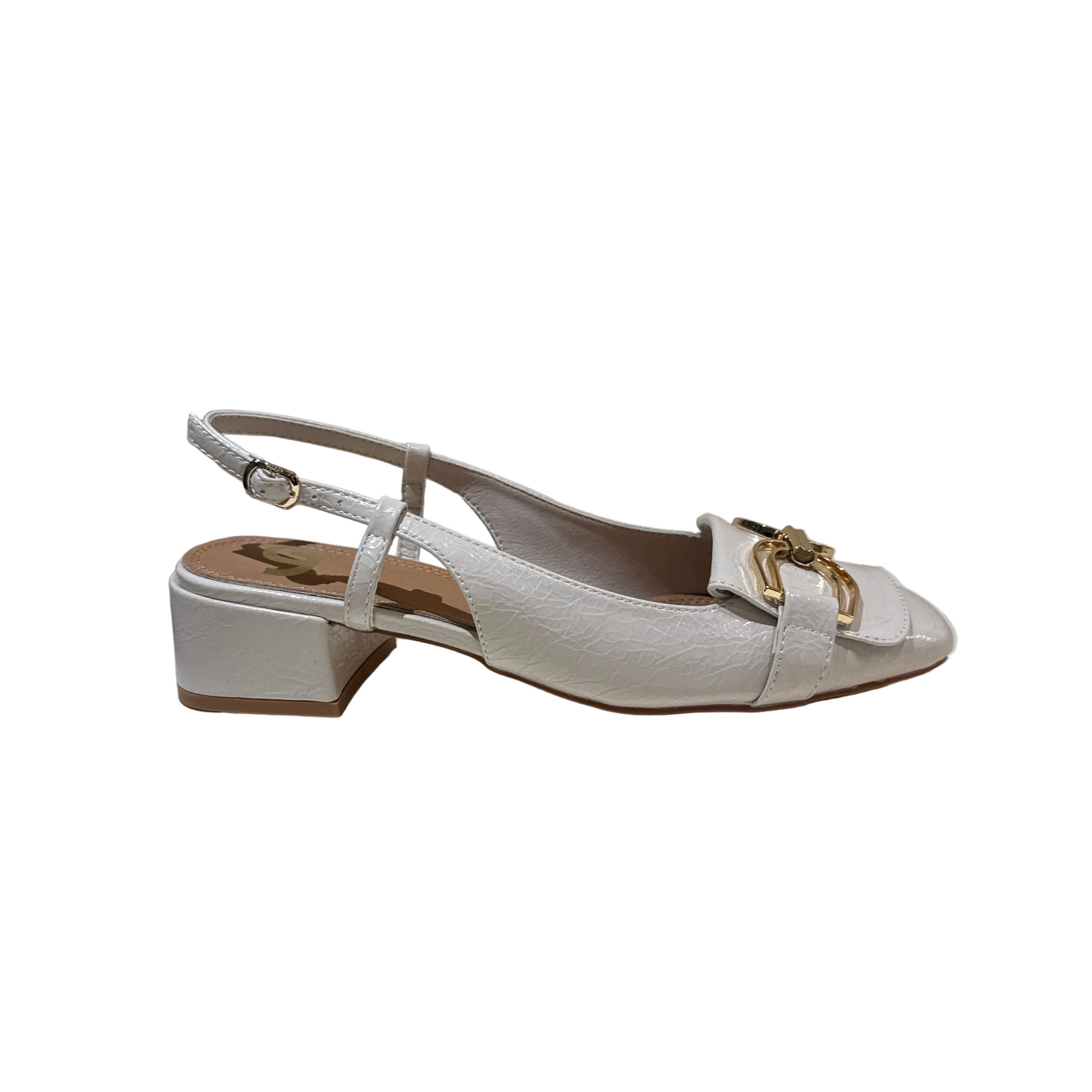 GOLD & GOLD CHANEL FIBBIA BEIGE T.30