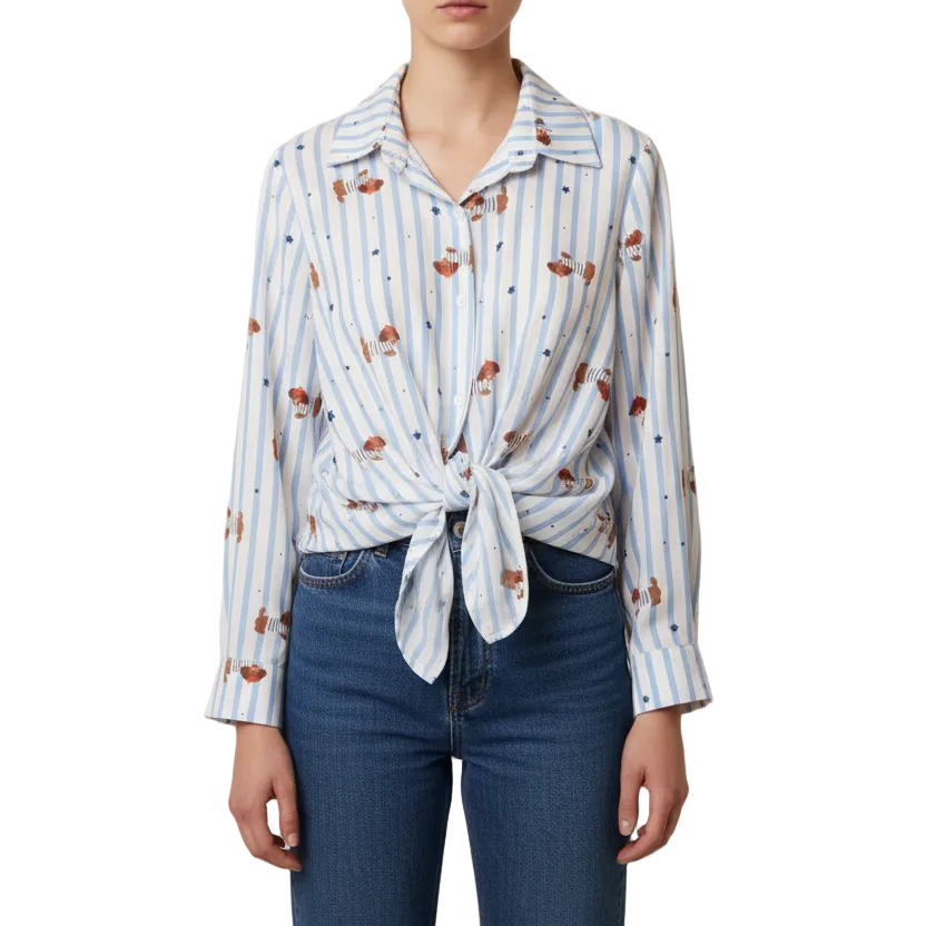 LINEAELLE CAMICIA PUPPY'S CELESTE