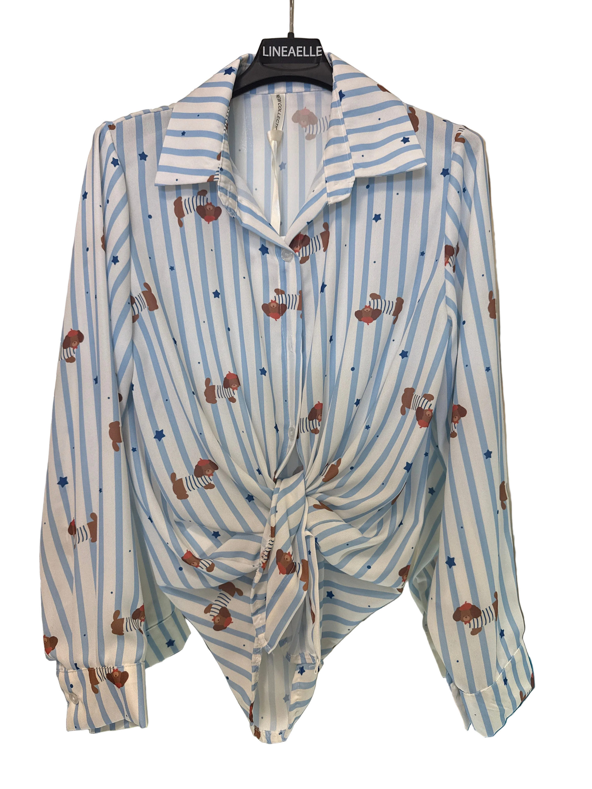 LINEAELLE CAMICIA PUPPY'S CELESTE