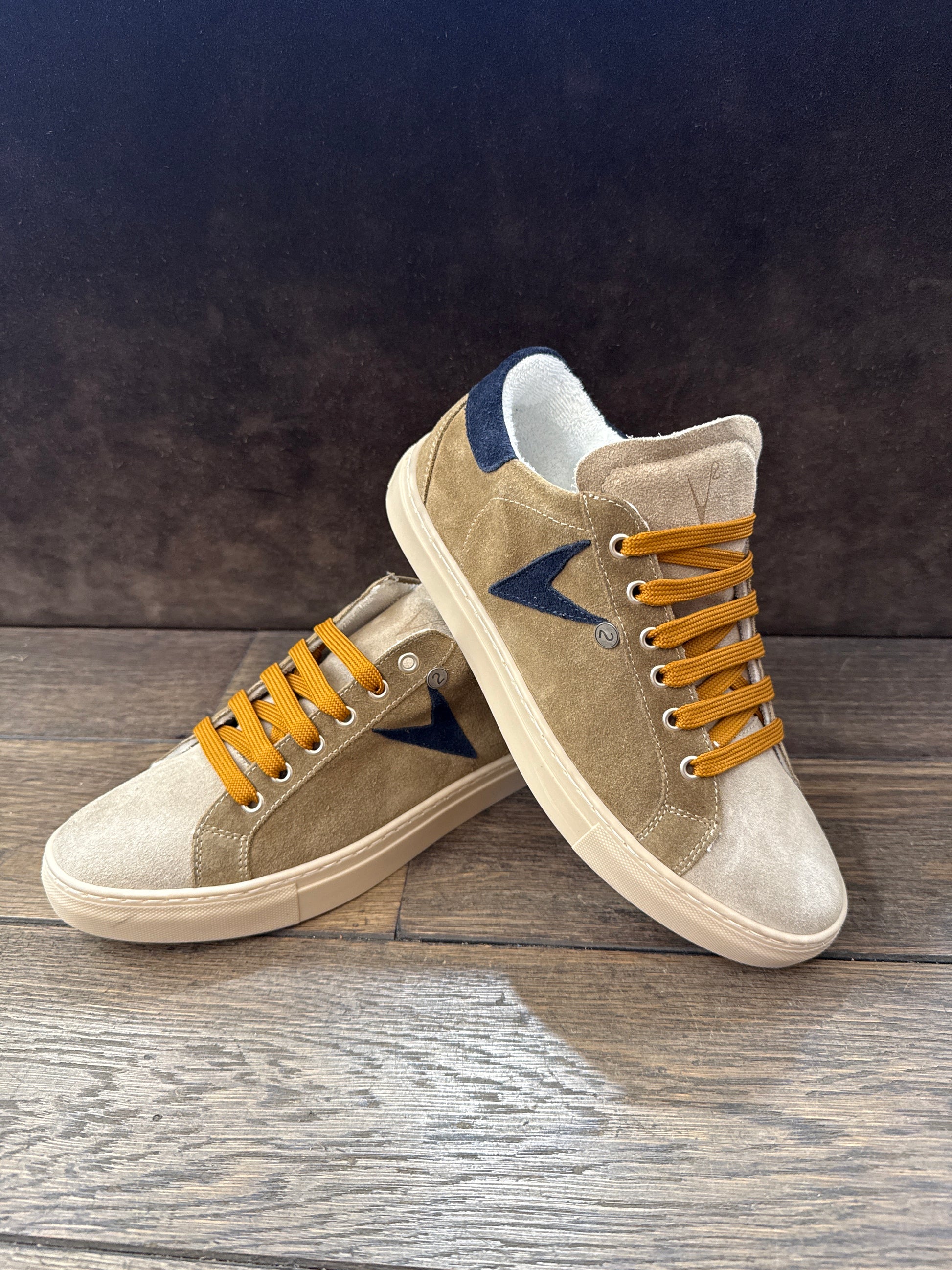 V2 SNEAKERS UOMO SNKV2TO BEIGE BLU TAUPE
