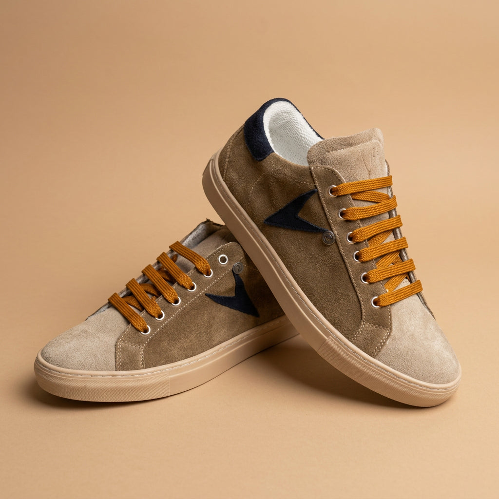 V2 SNEAKERS UOMO SNKV2TO BEIGE BLU TAUPE