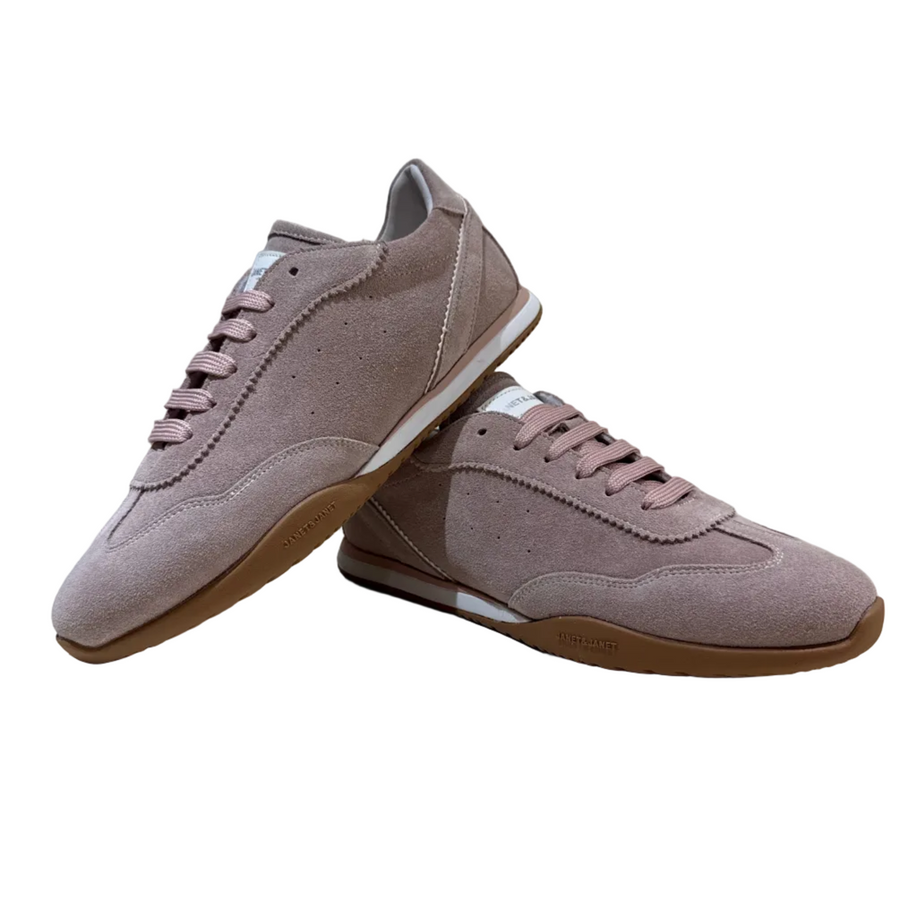 JANET & JANET SNEAKERS BASSE PINK7WHITE J-630 DONNA