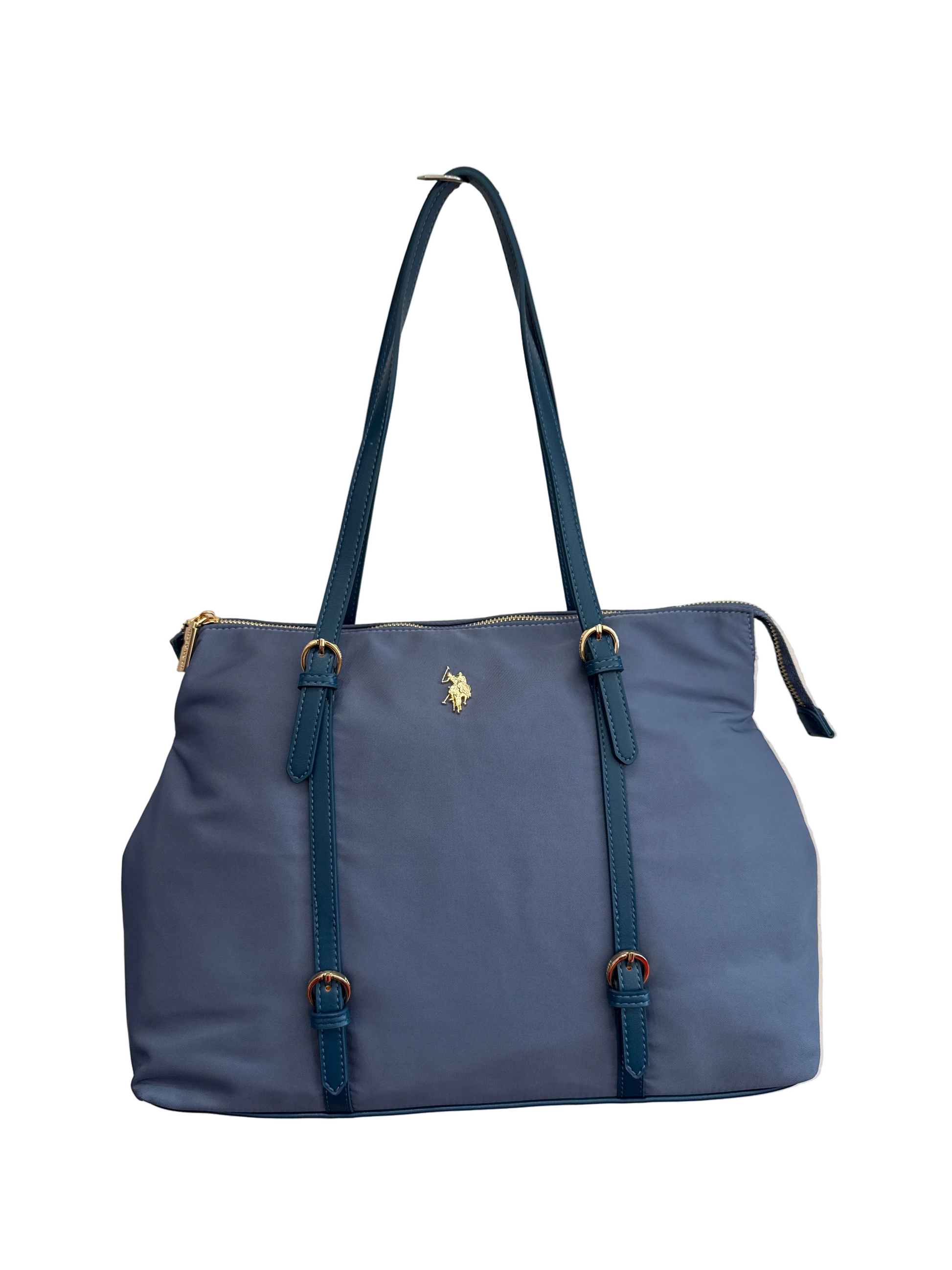 US POLO BORSA HOUSTON SHOPPING AZZURRO