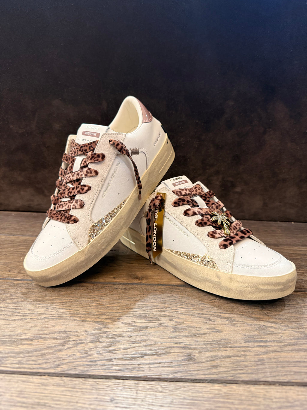 CRIME LONDON SK8  BIANCA TOP CIPRIA LACCI LEO DONNA