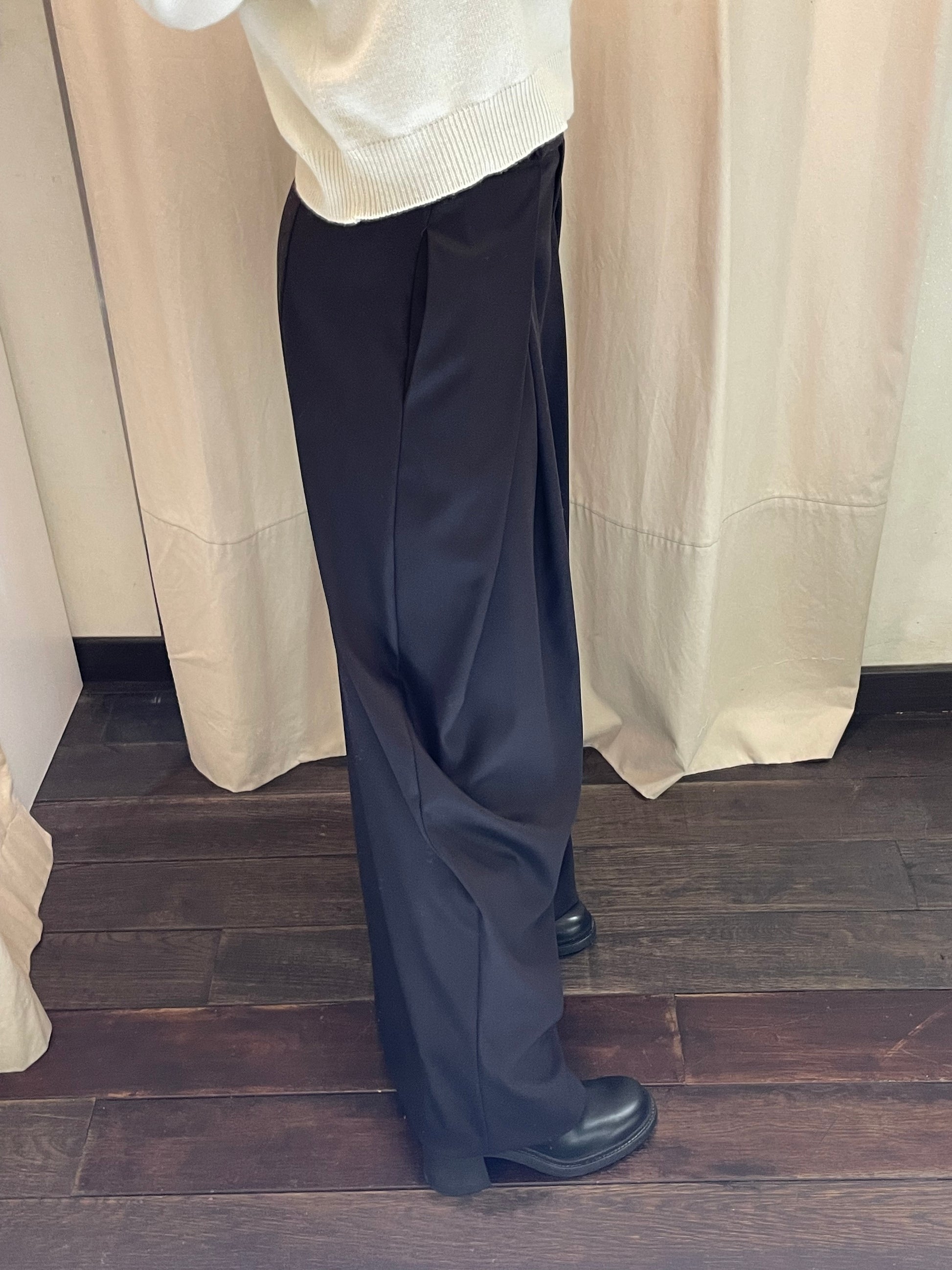 Pantalone con pens neri Vicolo