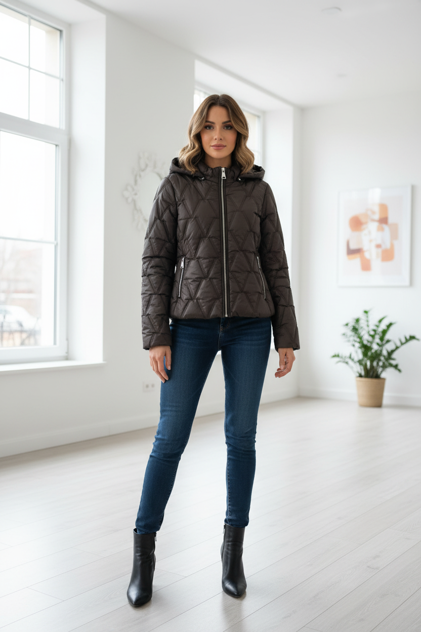 Piumino trapuntato t.moro Lineaelle