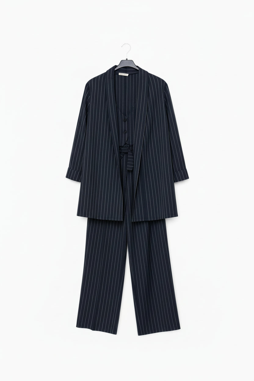 LINEAELLE COMPLETO GESSATO BLU