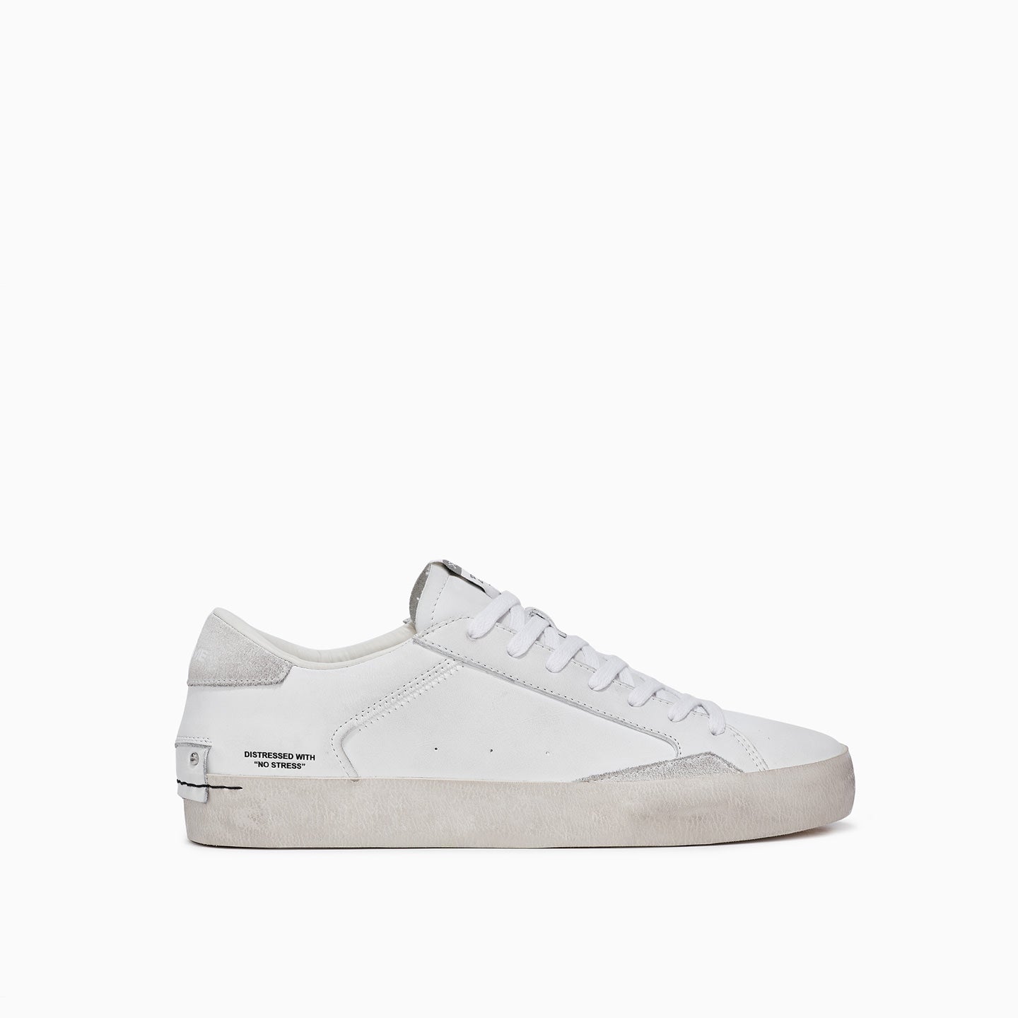 Sneakers Donna - DISTRESSED TOTAL BIANCA - Crime London