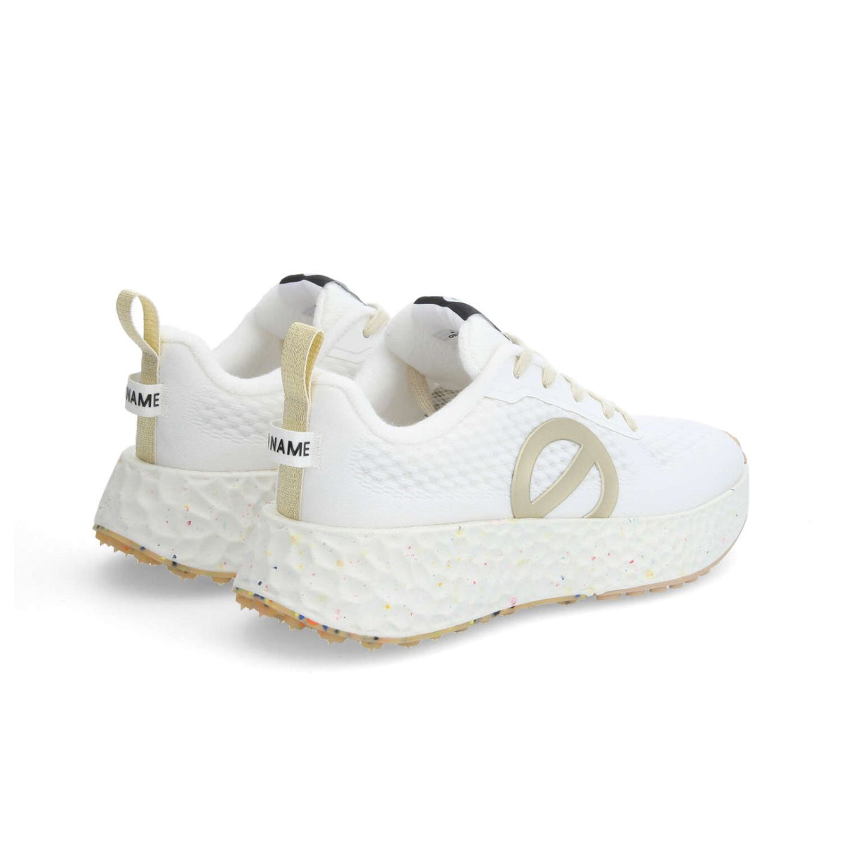 NO NAME SNEAKERS CARTER FLY BIANCO/DORATO